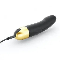 Вібратор Dorcel Real Vibration S Gold 2.0 діам 3.7 см перезаряджається для точки G - мініатюра 2