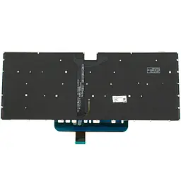 Клавіатура для ноутбука HUAWEI (W29 series) rus, black, без фрейму, підсвічування клавіш