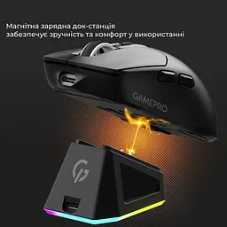 Миша GamePro Genesis Airmaster Black (GM167B) [150896] - мініатюра 11