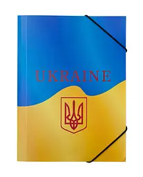 Папка на гумці, В5, Ukraine, жовтий