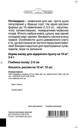 Гарбуз Садиба Потімаррон 5 шт - мініатюра 2