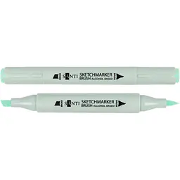 Набір спиртових маркерів Santi Brush SA-179 світло-м‘ятний 6 шт. (390972)