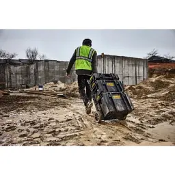 Ящик для інструментів DeWALT TOUGHSYSTEM 2.0 555х385х180 мм, з органайзером для дрібних д (DWST83293-1) - мініатюра 7