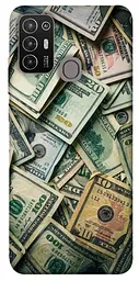 TPU чехол Demsky Dollars для ZTE Blade A52
