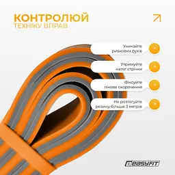 Двошарова резинка для підтягування EasyFit Premium 25-45 кг - мініатюра 8