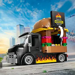 Конструктор LEGO City Вантажівка з гамбургерами 194 деталей (60404) - мініатюра 8