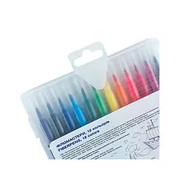 Фломастери Kite Creative пензлики 12 кольорів (K-1150) - мініатюра 2