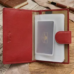 Обкладинка на автодокументи Tony Perotti Contatto 1423 rosso (90577) Червона - мініатюра 2