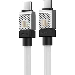 Кабель Baseus CoolPlay Series USB-C to USB-C 100W 2m White (CAKW000302) [127948] - мініатюра 3