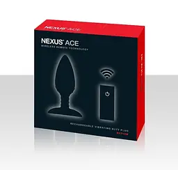 Анальна пробка Nexus Ace Medium 10.5 см (чорний) - мініатюра 2
