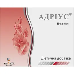 Адріус дієтична добавка 30 шт.