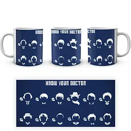 Кухоль GeekLand Doctor Who Know your doctor DW.02.354 330 мл білий - мініатюра 3