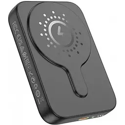 Акумулятор зовнішній Hoco J117A Esteem PD20W magnetic магнітний 10000mAh чорний - мініатюра 4