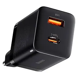 МЗП Baseus Super Si Pro Quick Charger 30W (1USB-A/1C) (CCSUPP-E) Black - мініатюра 5