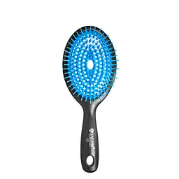 Щітка для волосся продувна Salon Professional масажна 8H60 Блакитна