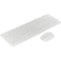 Комплект клавіатура + миша A4Tech Fstyler FG1012 White [114628]
