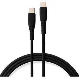 Дата кабель USB-C to USB-C 2.0m 240W Chip Silicon Black Vinga (VCDCCC2242SB)