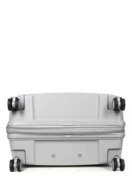 Валіза велика L поліпропілен з розширенням Snowball 20103 77,5×53,5×32,5см 116+17л Срібна - мініатюра 10