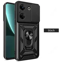 Панель BeCover Military для Tecno Camon 20 Pro (CK7n) Black (710003) - мініатюра 2