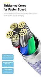 Кабель Baseus Dynamic Series Cable Type-C to Lightning 20W 1m CALD000006 Green - мініатюра 3