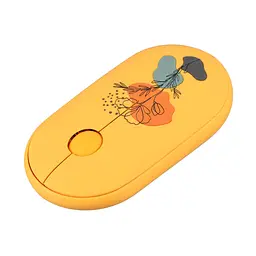 Бездротова миша комп'ютерна 2E MF300 FLORA POPPY Silent WL BT з принтом - мініатюра 5