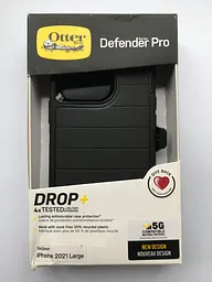 Чохол протиударний з кліпсою OtterBox Defender Pro 77-83531 для iPhone 13 Pro (6.1") Black - мініатюра 4