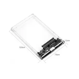 Кишеня зовнішня Dynamode 2.5" SATA HDD/SSD USB 3.0 Transparent (DM-CAD-25316) - мініатюра 9