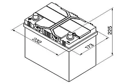 Акумулятор Bosch S4 Silver 60Ah EN 540A L+ (0 092 S40 250) - мініатюра 5