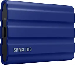 SSD диск внешний Samsung T7 Shield 2 ТБ (MU-PE2T0R/EU) синий - мініатюра 2