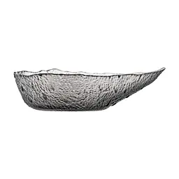 Салатник ARDESTO Leaf 21.5см, скло, сірий (AR5011) - мініатюра 3
