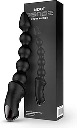 Анальный стимулятор Nexus Bendz Vibrator Anal Probe Edition, 29.2 см, черный - миниатюра 3