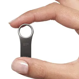USB флеш накопичувач Silicon Power 64GB Jewel J80 Titanium USB 3.0 (SP064GBUF3J80V1T) - мініатюра 4