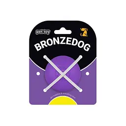 Іграшка для собак BronzeDog Superball 5 см фіолетовий - мініатюра 2
