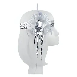 Резинка на голову Rose silver