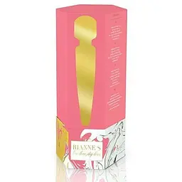 Вібромасажер Rianne S: Bella Mini Wand Coral 10 режимів роботи медичний силікон - мініатюра 2