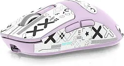 Бездротова мишка ATTACK SHARK X3 Purple | Сенсор PAW3395 | 65 годин акум - мініатюра 2