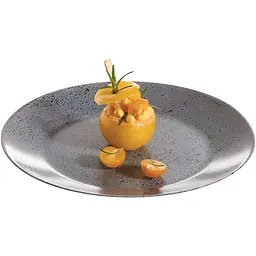 Тарілка обідня Luminarc Slate 25 см Black (V0115) - мініатюра 6