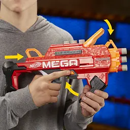 Бластер Hasbro Nerf N-Strike Mega Bulldog (E3057) - мініатюра 10