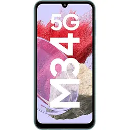 Смартфон Samsung Galaxy M34 5G SM-M346B 6/128GB Waterfall Blue - мініатюра 2