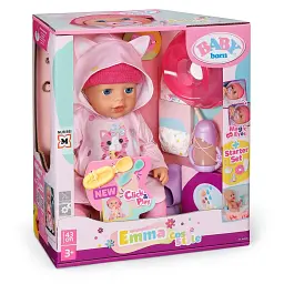 Лялька BABY BORN серії "Click & Play" – ЕММА В КОСТЮМІ З ВУШКАМИ (43 см, з аксес.)