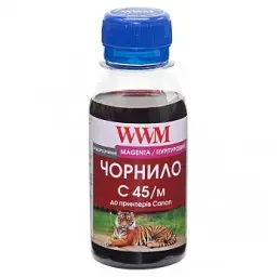 Чорнило WWM для Canon CL-441/CL-446/CLI-451M 100г Magenta водорозчинне (C45/M-2)