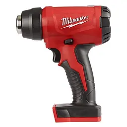 Термоповітродувка акумуляторна MILWAUKEE, M18 BHG-0 (каркас, аксесуари, картонне пакування) - мініатюра 2