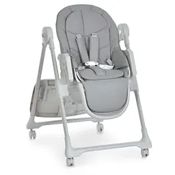 Дитячий стільчик для годування CRYSTAL ME 1037 Nude Gray - мініатюра 4