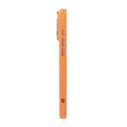 Чохол ArmorStandart LikeCarbon2 SE MagCase для Apple iPhone 17 Pro Max Kevlar Orange Rose Gold - мініатюра 6