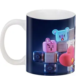 Кухоль GeekLand БТ21 бомба BT21 BTS 02.56 330 мл білий - мініатюра 3