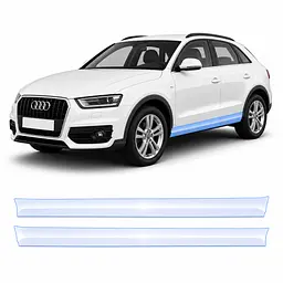 Антигравійна захисна бронеплівка за лекалами для Audi Q3 8U 2011-2018 - нижня зона кузова