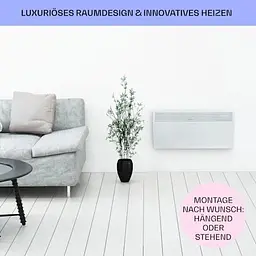 Конвекторний обігрівач Klarstein Hot Spot Slimcurve 2000 Вт (10033016) - мініатюра 6