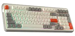 Клавіатура DAREU EK98 Pro (UA) White Gray (KB-EK98P-WT) - мініатюра 2