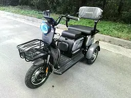 Електроскутер Триколісний Crosser TR1 Pro (1500W, 76.8V, 30Ah) Сірий - мініатюра 6