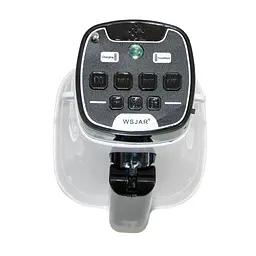 Гучномовець ручний Speaker L-026 білий, з акумулятором і з сонячною панеллю - мініатюра 5